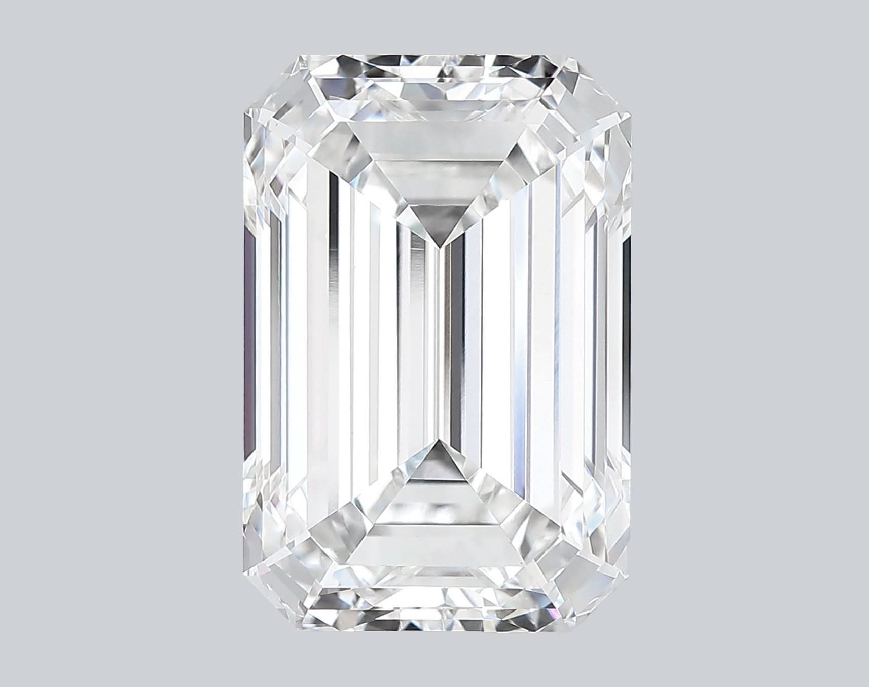 6.06 Carat F - VS1 Emerald Lab Grown Diamond - IGI (120411) - PBD Loose Diamond