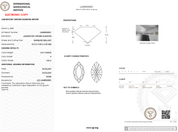 6.07 Carat E - VVS2 Marquise Lab Grown Diamond - IGI (125676) - PBD Loose Diamond