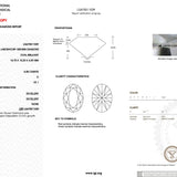 6.08ct D-VS1 Oval Lab Diamond Supernova Engagement Rings Princess Bride Diamonds 