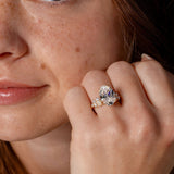 6.08ct D-VS1 Oval Lab Diamond Supernova Engagement Rings Princess Bride Diamonds 