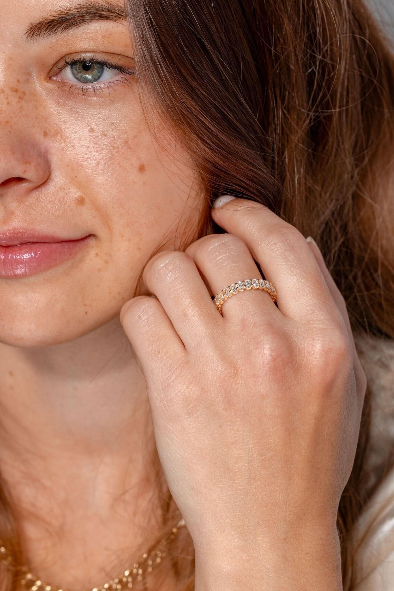 6.08ct D - VS1 Oval Lab Diamond Supernova - PBD Engagement Rings