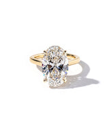 6.09ct E-VVS2 Oval Lab Diamond Michelle