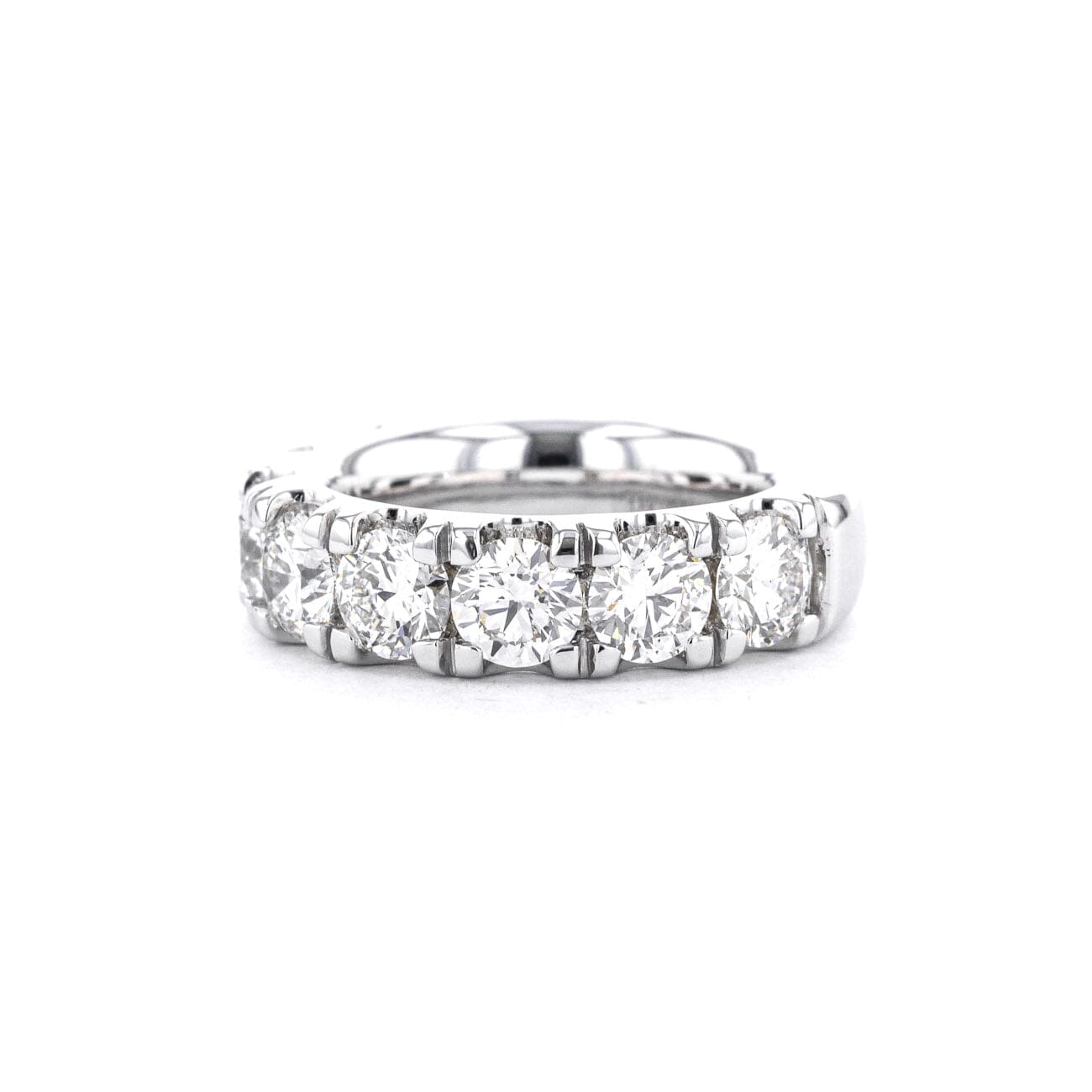 6.0mm Pavé Lab Diamond Ring Rings Princess Bride Diamonds 