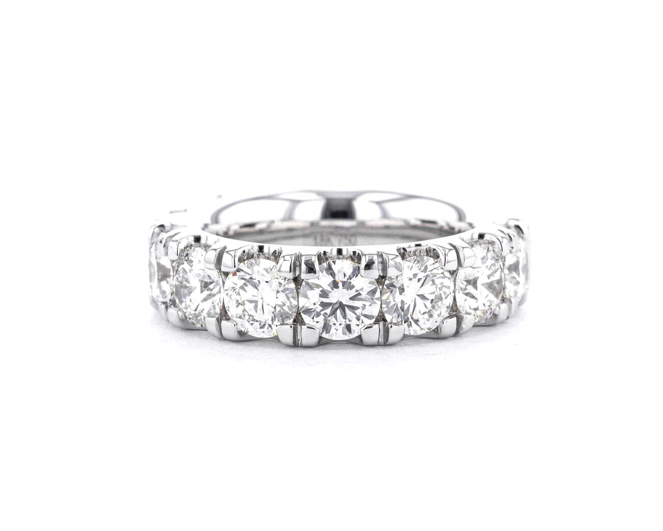 6.0mm Pavé Lab Diamond Ring Rings Princess Bride Diamonds 