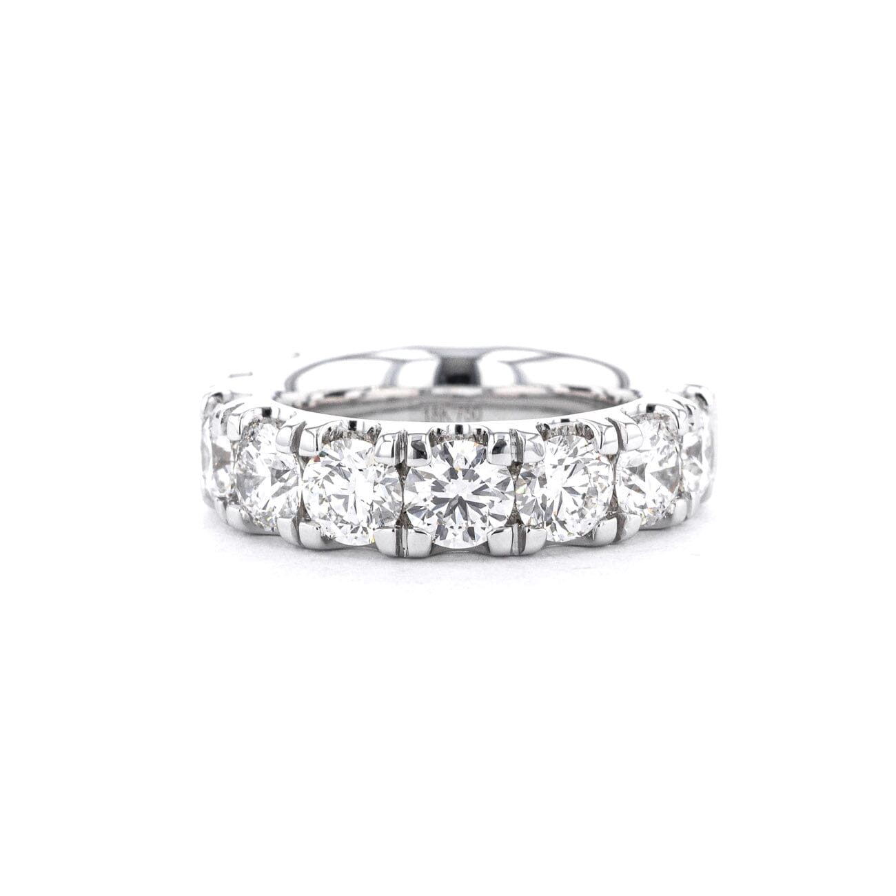 6.0mm Pavé Lab Diamond Ring Rings Princess Bride Diamonds 
