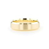 6mm Satin Center Bevel Edge