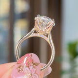 7.01ct D-VS1 Oval Lab Diamond Hana Engagement Rings Princess Bride Diamonds 