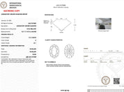 7.01ct D - VS1 Oval Lab Diamond Hana - PBD Engagement Rings