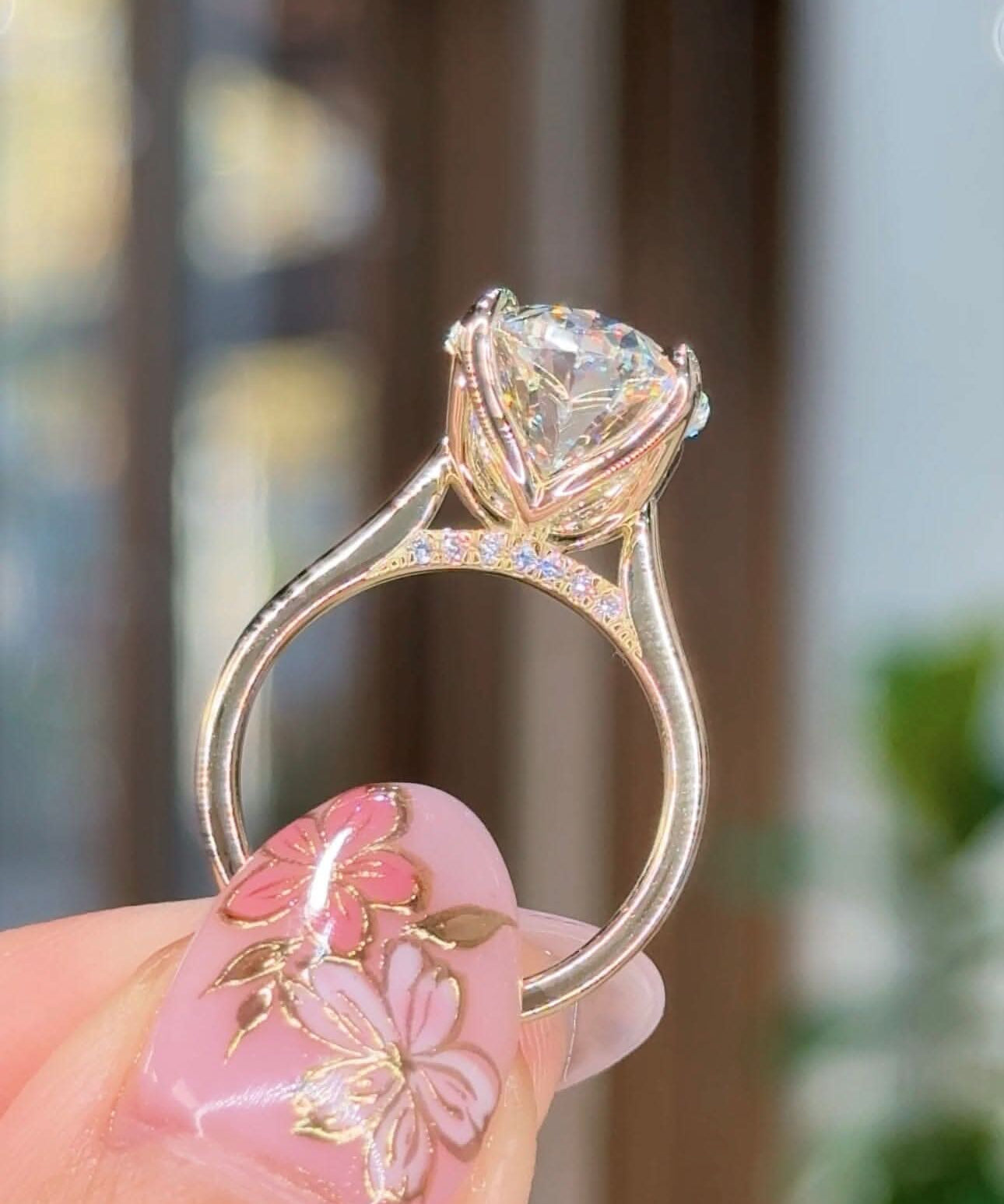 7.01ct D - VS1 Oval Lab Diamond Hana - PBD Engagement Rings