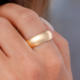 7.0mm Domed Lightweight Comfort Fit Band Rings Princess Bride Diamonds 