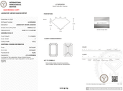 7.13 Carat F - VVS2 Emerald Lab Grown Diamond - IGI (123477) - PBD Loose Diamond