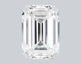 7.13 Carat F-VVS2 Emerald Lab Grown Diamond - IGI (#123477)