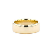 7.5mm Euro Comfort Fit High Polish Band - PBD Rings