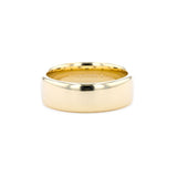 7.5mm Euro Comfort Fit High Polish Band