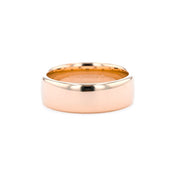 7.5mm Euro Comfort Fit High Polish Band - PBD Rings