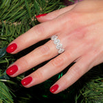 7.6mm Alexis Oval Diamond Ring Rings Princess Bride Diamonds 