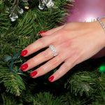 7.6mm Alexis Oval Diamond Ring Rings Princess Bride Diamonds 