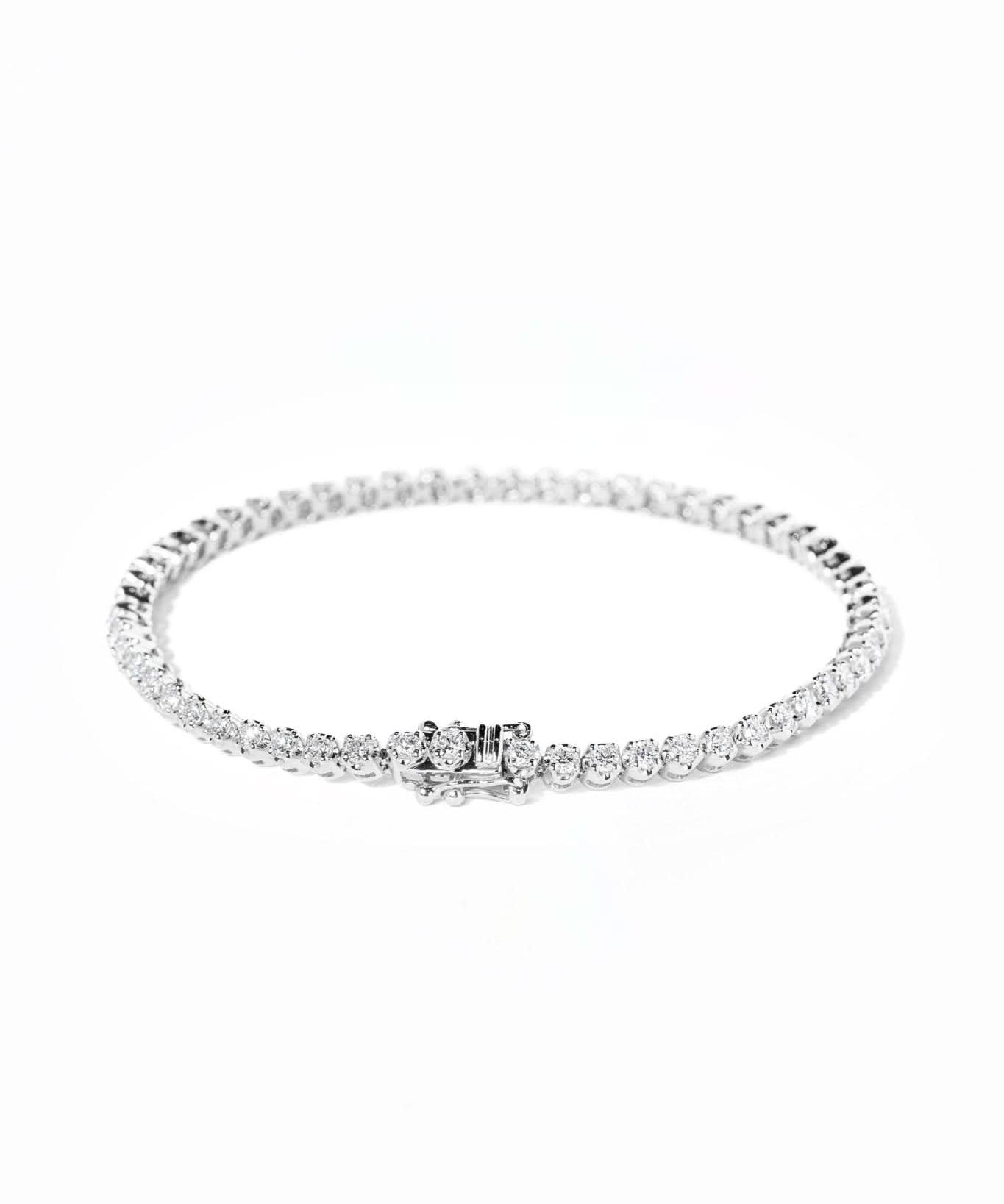 7ct Buttercup Lab Diamond Tennis Bracelet - PBD Bracelets
