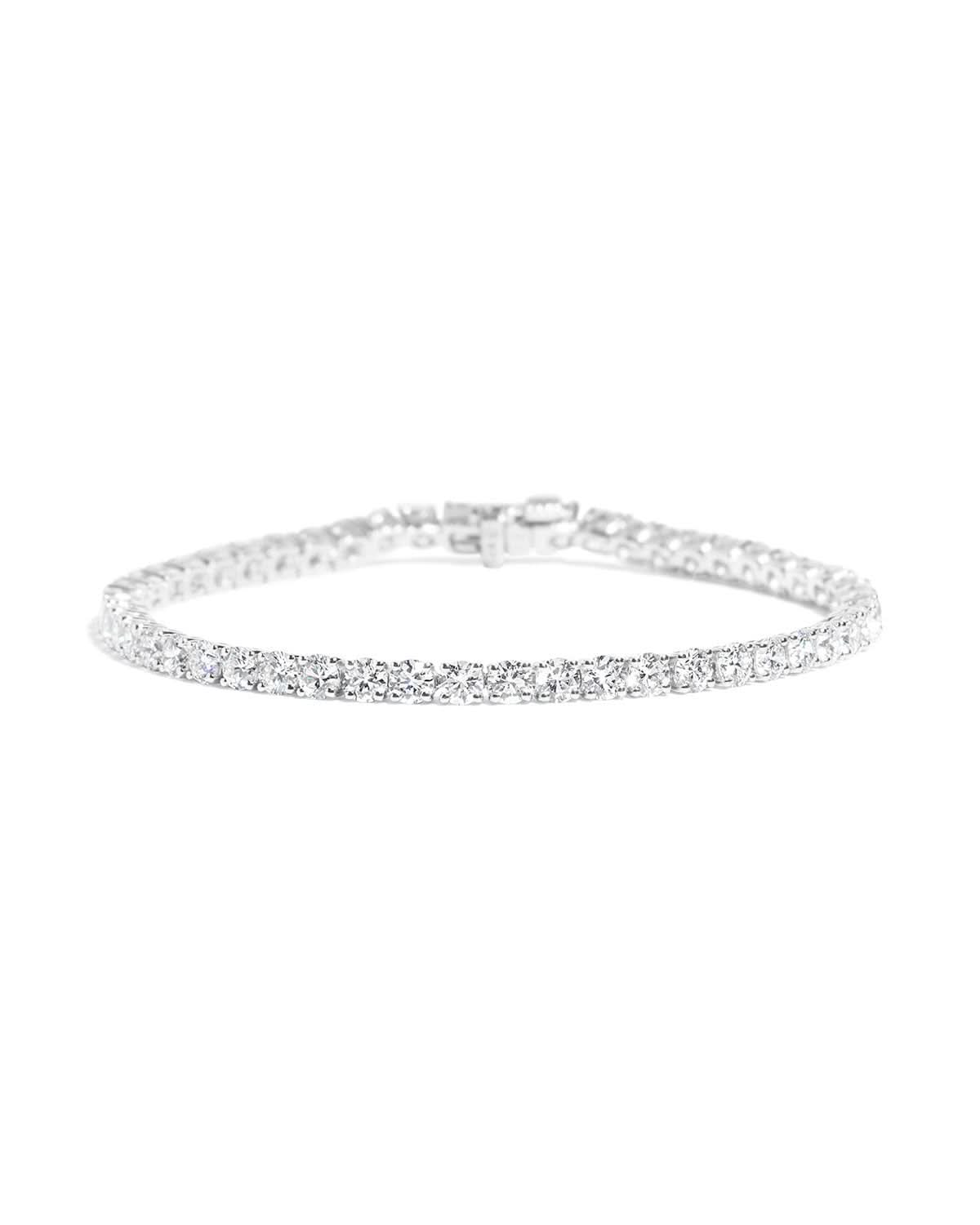 7ct Tennis Bracelet White Gold - PBD Bracelets
