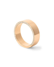 7mm Flat Polish Band with Diamond Edges - PBD Rings