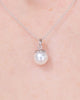 7mm Freshwater Pearl Necklace 14k White Gold Necklaces Princess Bride Diamonds 