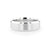 7mm Satin Center Bevel Edge Rings Princess Bride Diamonds 