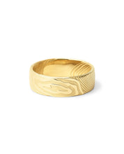 7mm Wood Pattern Men's Band - PBD Rings