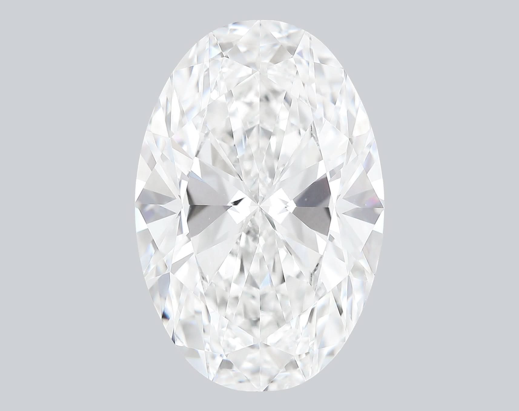 8.01 Carat E - VVS2 Oval Lab Grown Diamond - IGI (121636) - PBD Loose Diamond