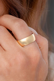 8.0mm Domed Lightweight Comfort Fit Band - PBD Rings