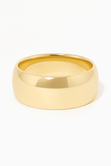 8.0mm Domed Lightweight Comfort Fit Band