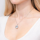 8.65ct Aquamarine Necklace Necklaces Princess Bride Diamonds 