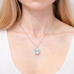8.65ct Aquamarine Necklace Necklaces Princess Bride Diamonds 