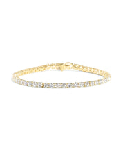 8ct Diamond Tennis Bracelet Yellow Gold - PBD Bracelets