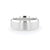 8mm Satin Center Bevel Edge Rings Princess Bride Diamonds 