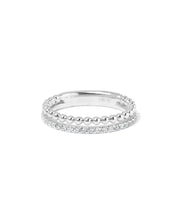 3.5mm Anabelle and Pavé Diamond Ring