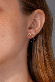 Dainty Bow Earrings