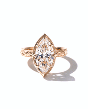 Georgia Marquise Hand Engraved