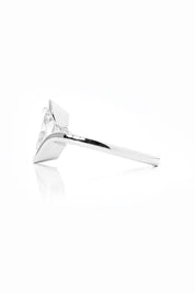 Half Bezel Tension Set Engagement Ring