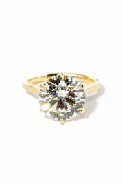 5.11ct F-VS1 Round Lab Diamond Hana