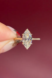 2.03ct D-VVS2 Marquise Lab Diamond Stella