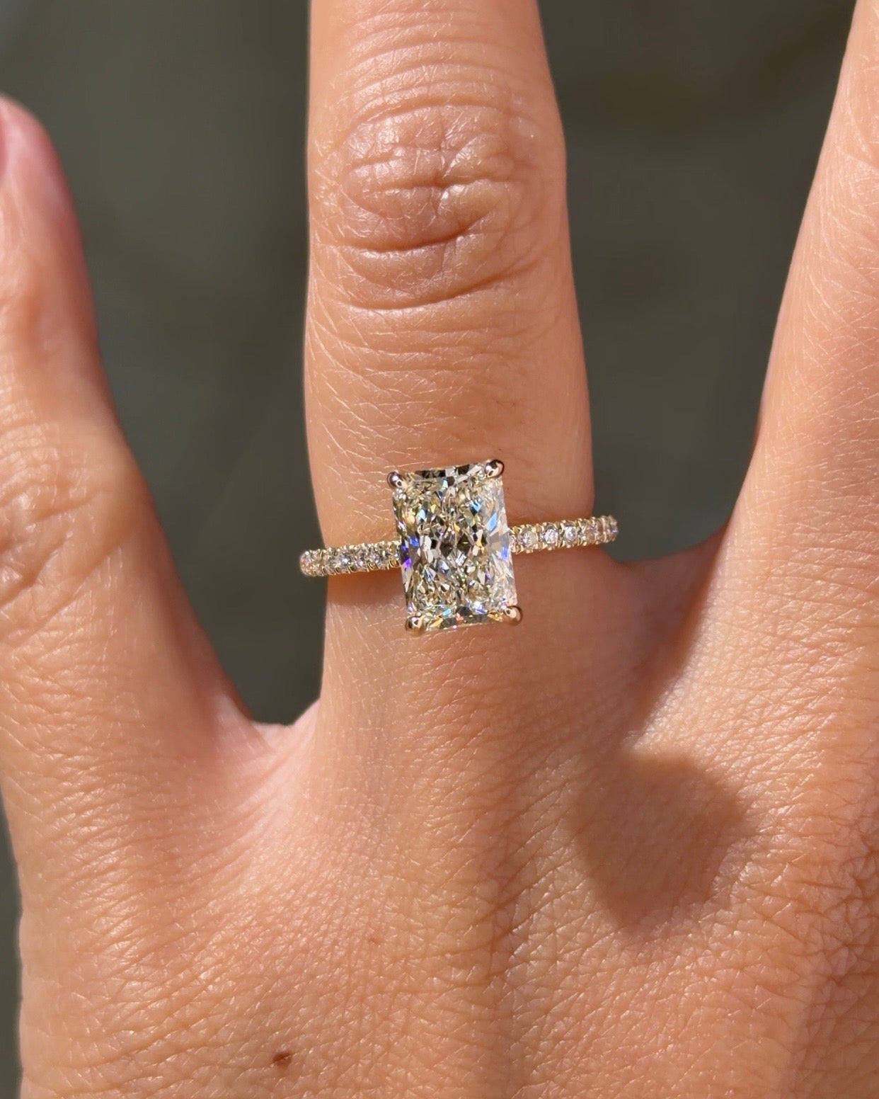 2.25ct F-VVS2 Radiant Lab Diamond Stephanie