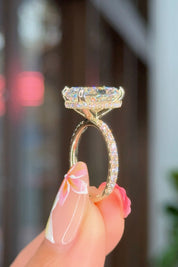 5.01ct F-VVS2 Radiant Lab Diamond Stephanie