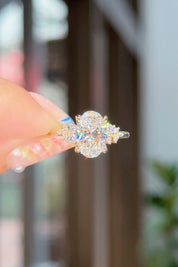 2.22ct E-VVS2 Oval Lab Diamond Nova