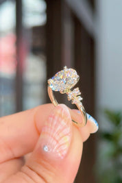 2.22ct E-VVS2 Oval Lab Diamond Nova