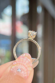 1.25ct D-VS1 Oval Lab Diamond Caraline