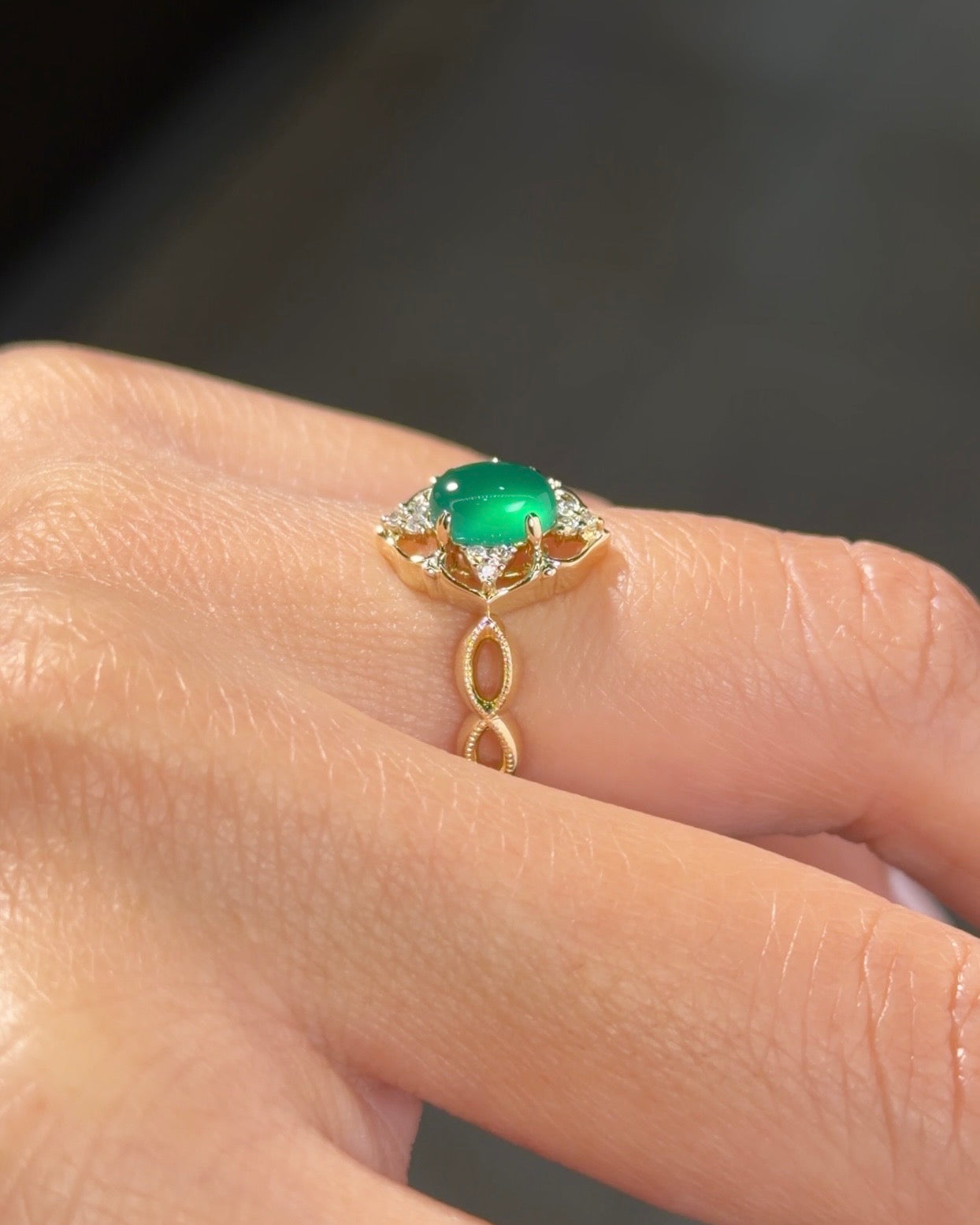 Lucky Jade Ring