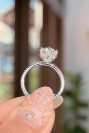 2.02ct D-VS1 Round Lab Diamond Samantha