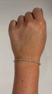 3ct Core Lab Diamond Tennis Bracelet
