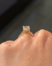 3.02ct D-VVS2 Cushion Lab Diamond Alice
