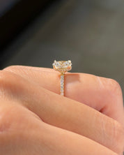 1.24ct D-VS1 Oval Lab Diamond Stephanie